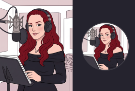 Romance Narrator Avatar Needed PLEASE NO AI entry by Anwar Hidayat