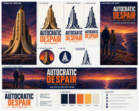 Identity for "Autocratic Despair: The Podcast" entry by Ansar Ahsan