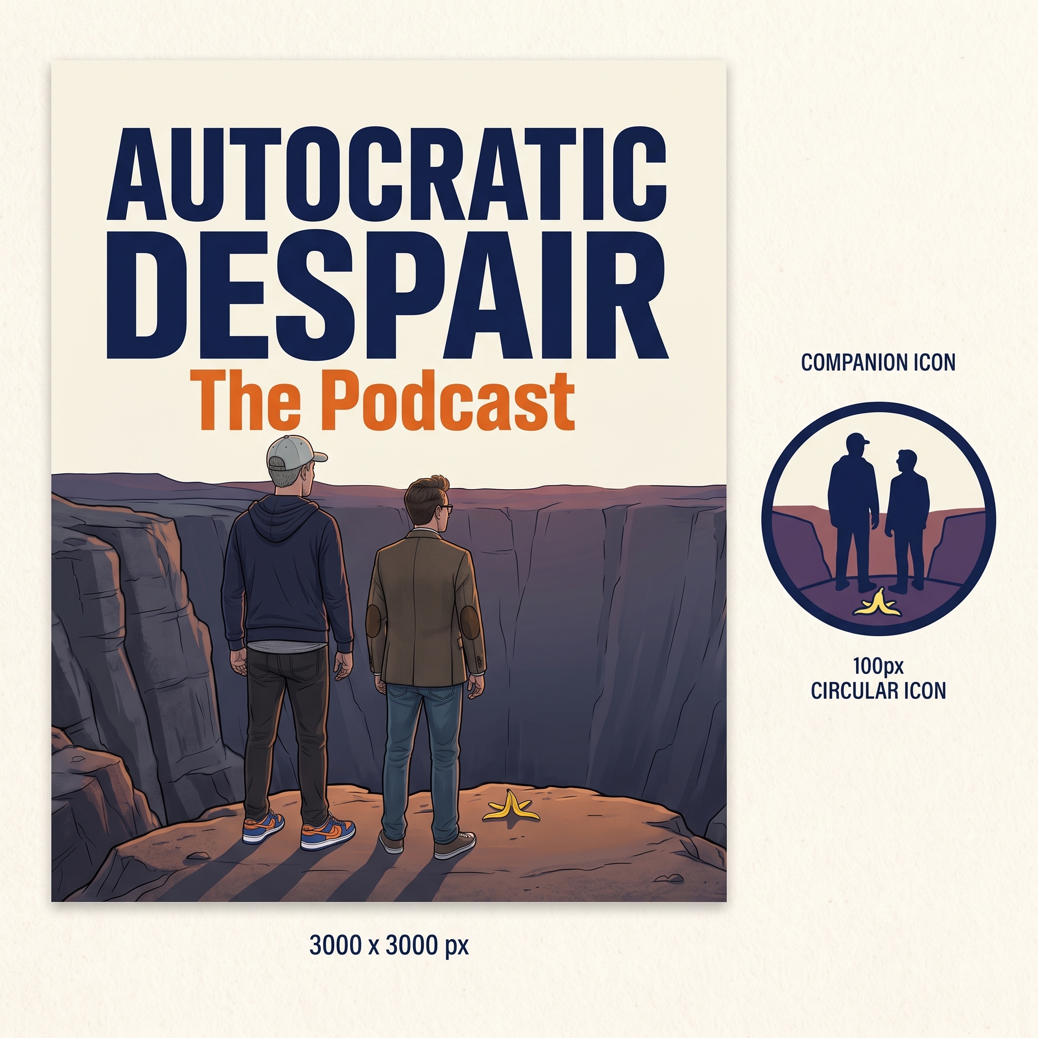 Graphic Design winner for Identity for "Autocratic Despair: The Podcast"