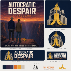 Identity for "Autocratic Despair: The Podcast" entry by bilal