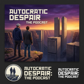 Identity for "Autocratic Despair: The Podcast" entry by Mustapha Aminat Abimbola