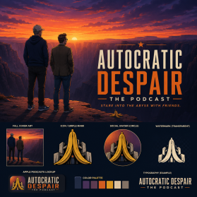 Identity for "Autocratic Despair: The Podcast" entry by Hisham