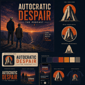 Identity for "Autocratic Despair: The Podcast" entry by Hisham