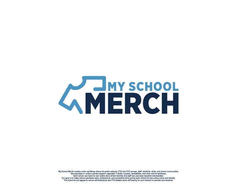 Logo Design for My School Merch