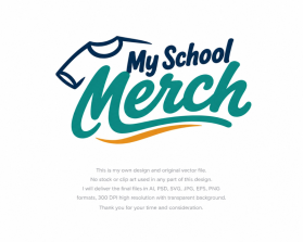 My School Merch entry by Ansar Ahsan