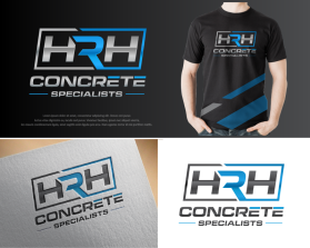 Winning entry: HRH Concrete Specialists entry by dhanny09