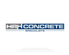 HRH Concrete Specialists entry by dhanny09
