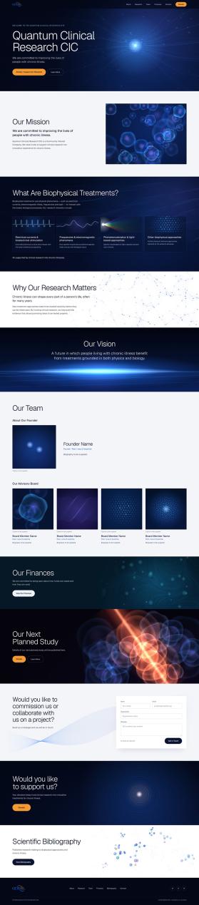 Quantum Clinical Research CIC entry by mandex