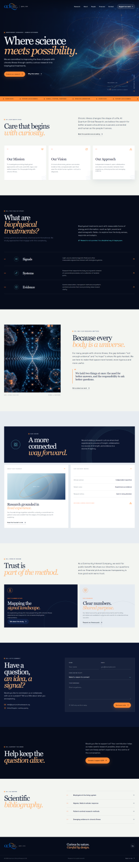 Quantum Clinical Research CIC entry by ah_creative_design