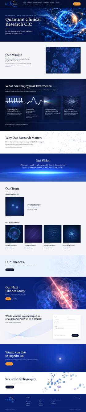 Quantum Clinical Research CIC entry by mandex