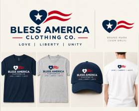 Bless America Clothing Co. entry by MarkMint