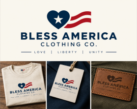 Bless America Clothing Co. entry by MarkMint