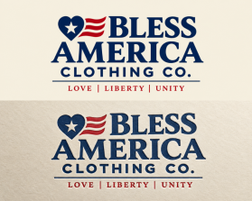 Bless America Clothing Co. entry by Zavi