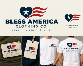 Bless America Clothing Co. entry by MarkMint
