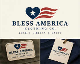 Bless America Clothing Co. entry by MarkMint