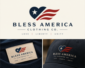 Bless America Clothing Co. entry by MarkMint