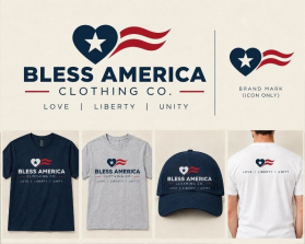 Bless America Clothing Co. entry by MarkMint