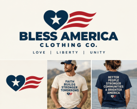 Bless America Clothing Co. entry by bilallogo10