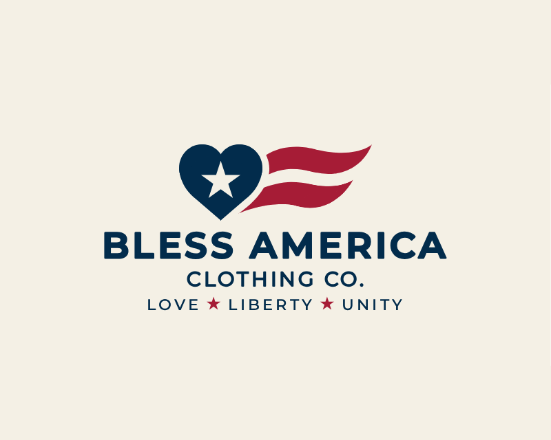 Logo Design for Bless America Clothing Co.