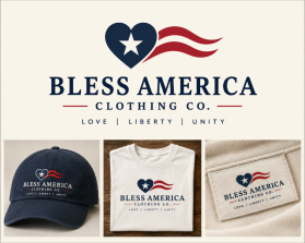 Bless America Clothing Co. entry by MarkMint