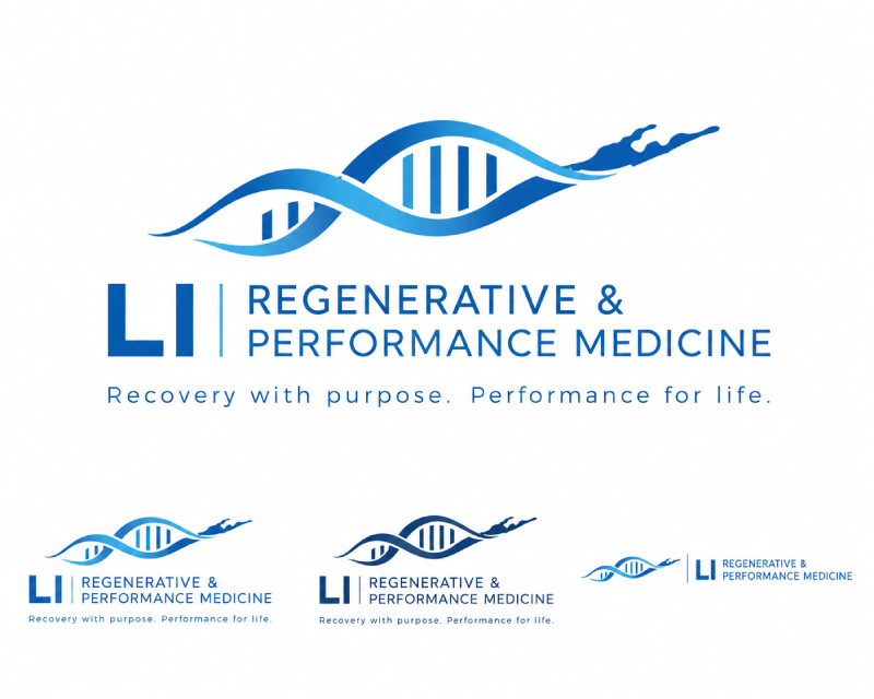 Logo Design winner for LI Regenerative & Performance Medicine