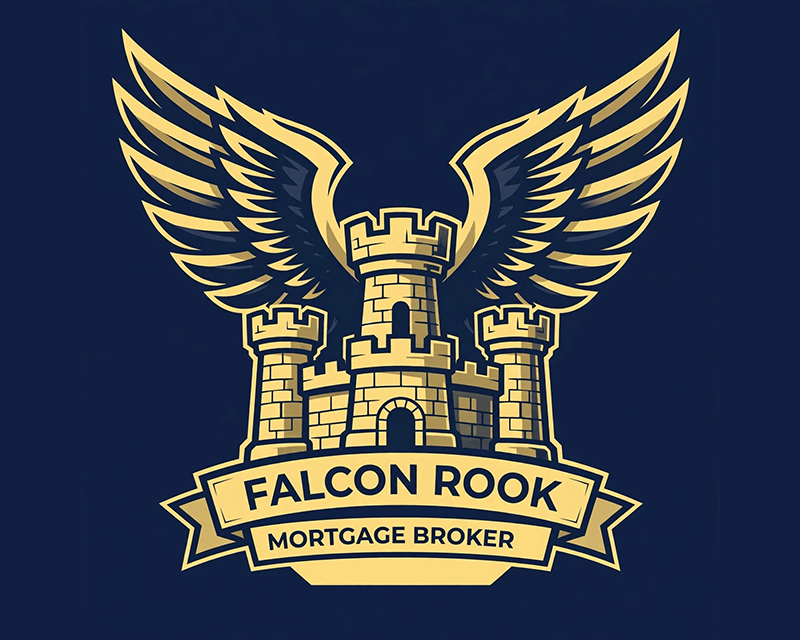 Logo Design for Falcon Rock Mortgage Broker