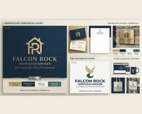 Falcon Rock Mortgage Broker entry by Artdesign60