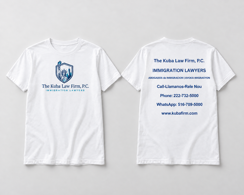 T-Shirt Design for The Kuba Law Firm, PC