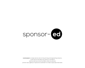 Logo Design entry 2578465 submitted by ecriesdiyantoe to the Logo Design for sponsor-ed run by spg