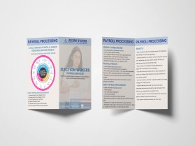 Brochure Design entry 3279246 submitted by Zavi