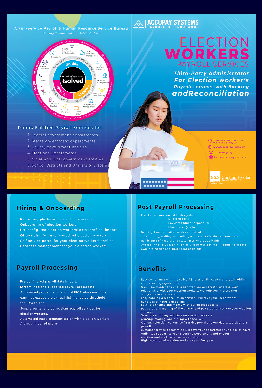 Brochure Design entry 3280070 submitted by YasminAtef