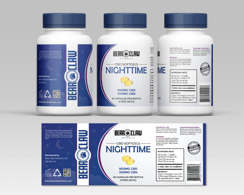 Graphic Design for Bear Claw Extracts LLC