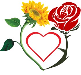 Rose/sunflower entry by Red Burris