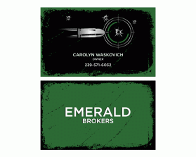 Emerald Brokers entry by dsdezign