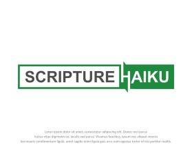 Scripture Haiku entry by faizenia19