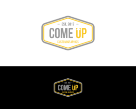 Come Up Custom Graphics entry by Horecca_team