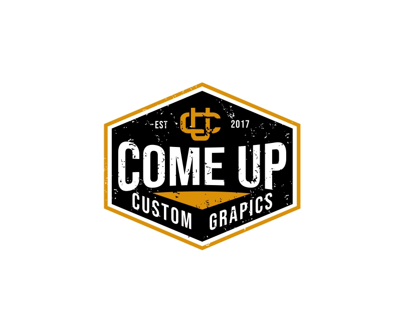 Logo Design for Come Up Custom Graphics