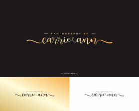 Logo Design entry 2250729 submitted by fai_art to the Logo Design for Photography by Carrie Ann  run by carriea_johnson@yahoo.com