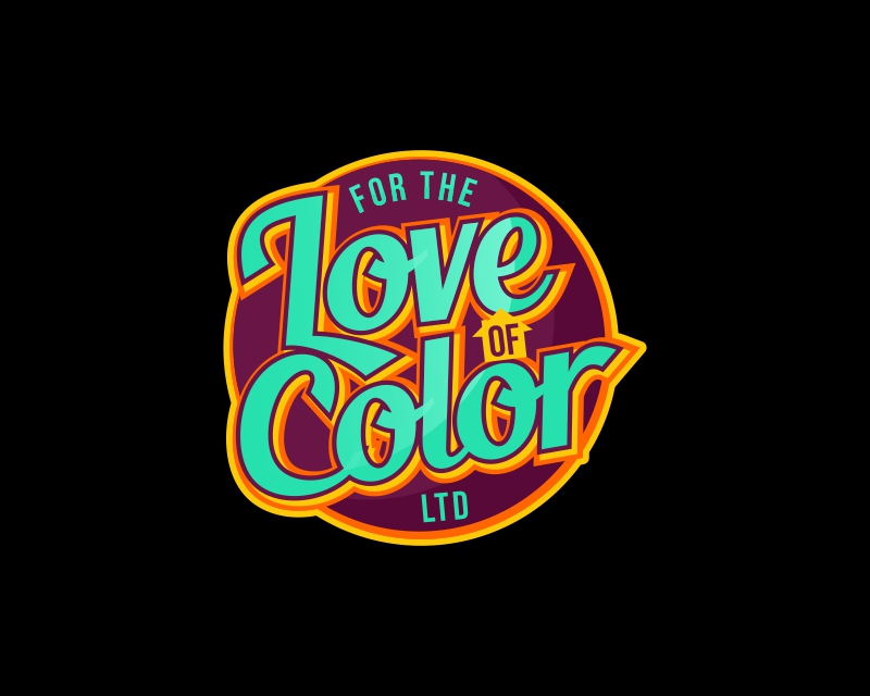 Logo Design for For the Love of Colour Ltd