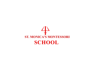 St. Monica's Montessori school entry by fr studio