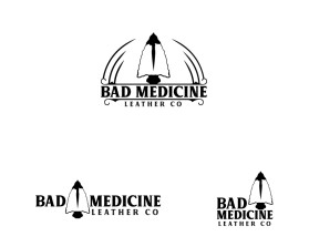 Bad medicine leather co.  entry by ILHAM