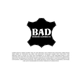 Bad medicine leather co.  entry by Ashraf Abdelwahab Alqudah