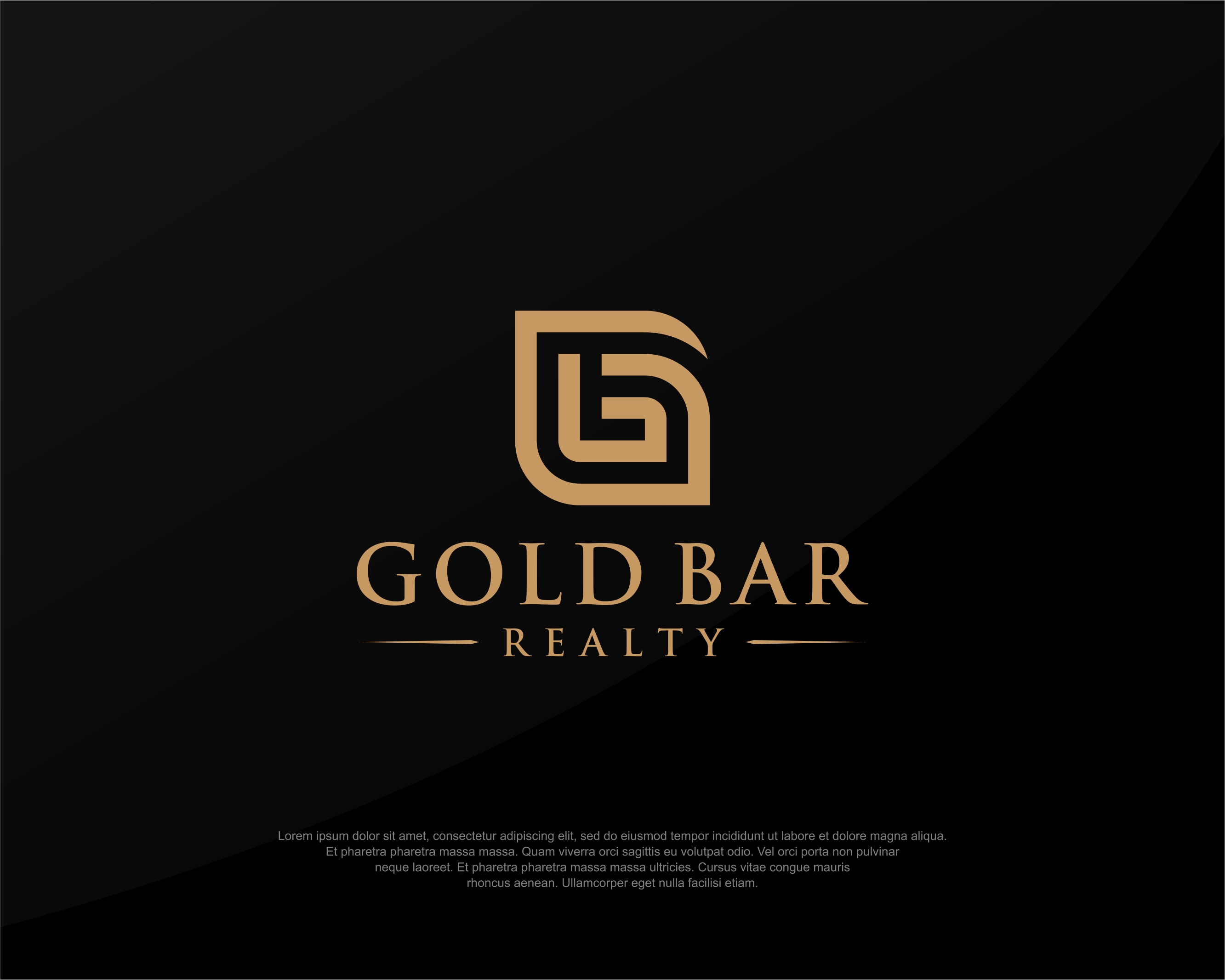 Logo Design for Gold Bar Realty