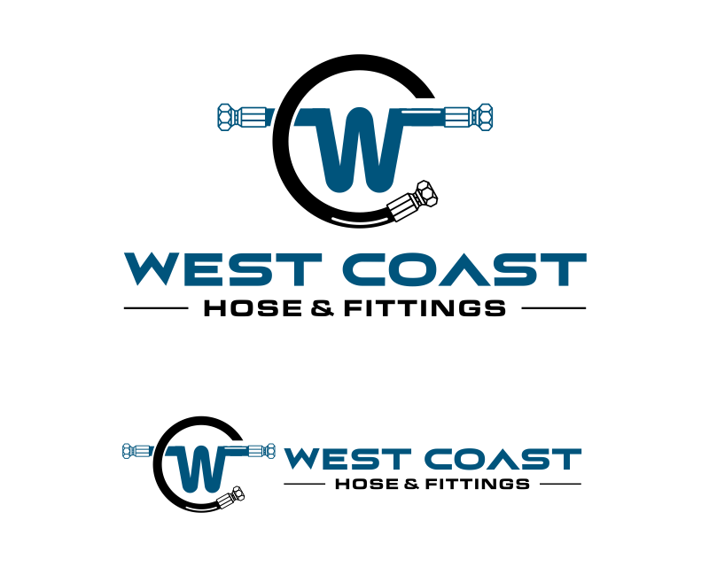 Logo Design for West Coast Hose & Fittings