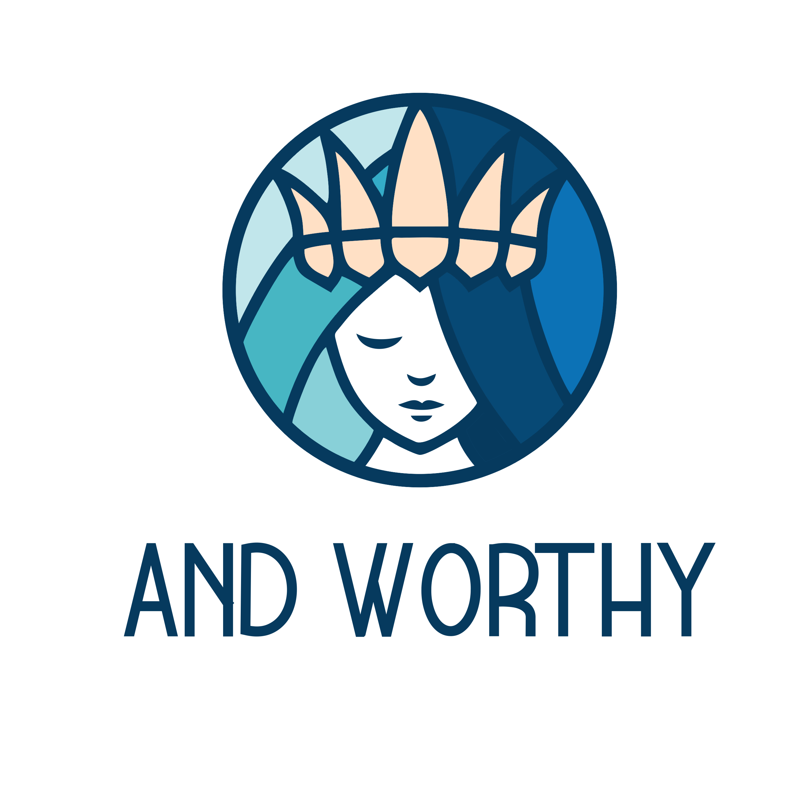 Logo Design for And Worthy