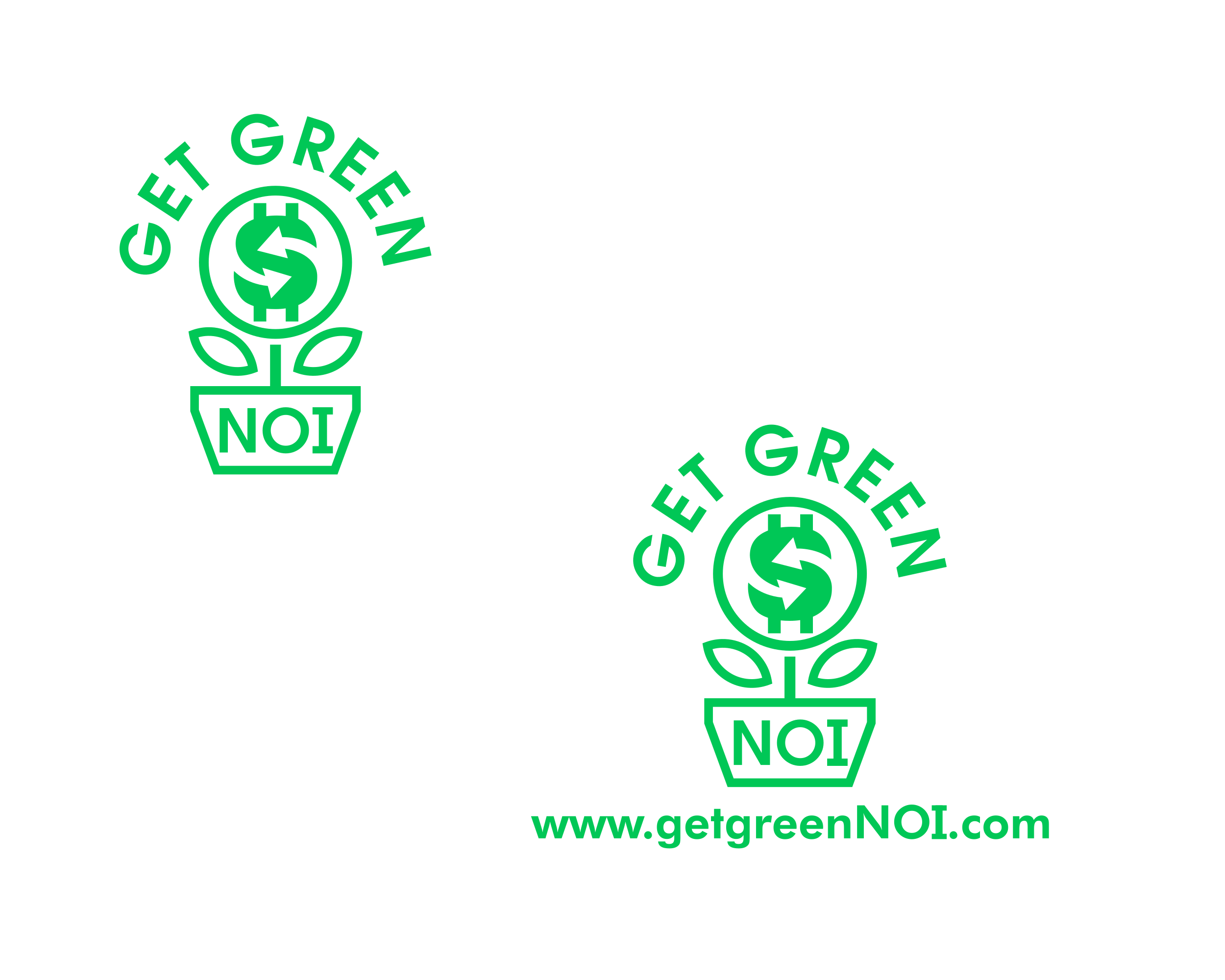 Logo Design for Get Green NOI