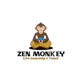Zen Monkey Life Coaching &amp; Tarot entry by DreamLogo