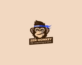 Zen Monkey Life Coaching &amp; Tarot entry by VictorCecoi