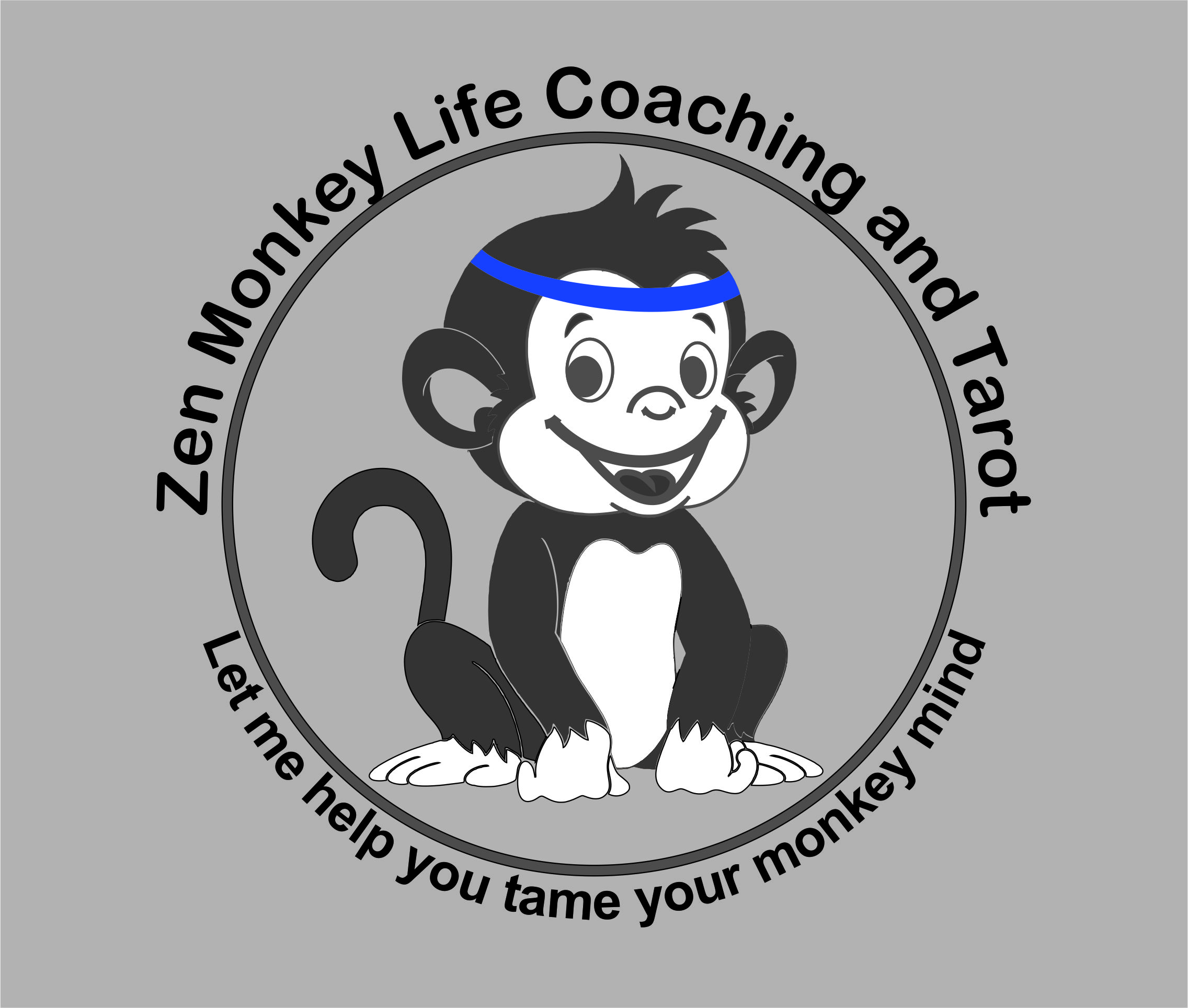 Logo Design entry 2289811 submitted by santoso75 to the Logo Design for Zen Monkey Life Coaching & Tarot run by sarah@sarahsconsulting