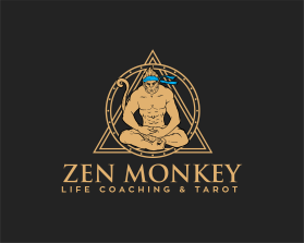 Zen Monkey Life Coaching &amp; Tarot entry by red spartan